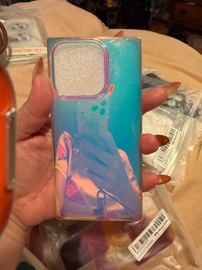 Iridescent Blue-Purple Phone Case - Compatible Cell Accessory